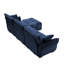 Canapé modulaire ergonomique à trois places avec repose-pieds-1887030026