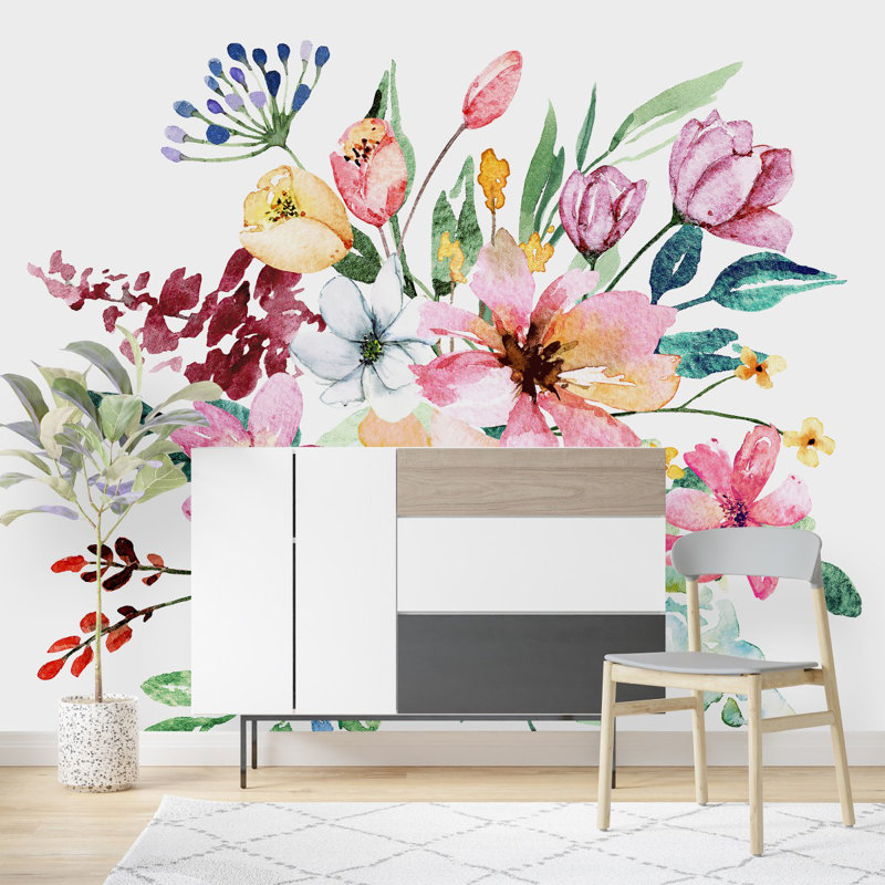Wall Mural, 10.42' W x 10.42' L