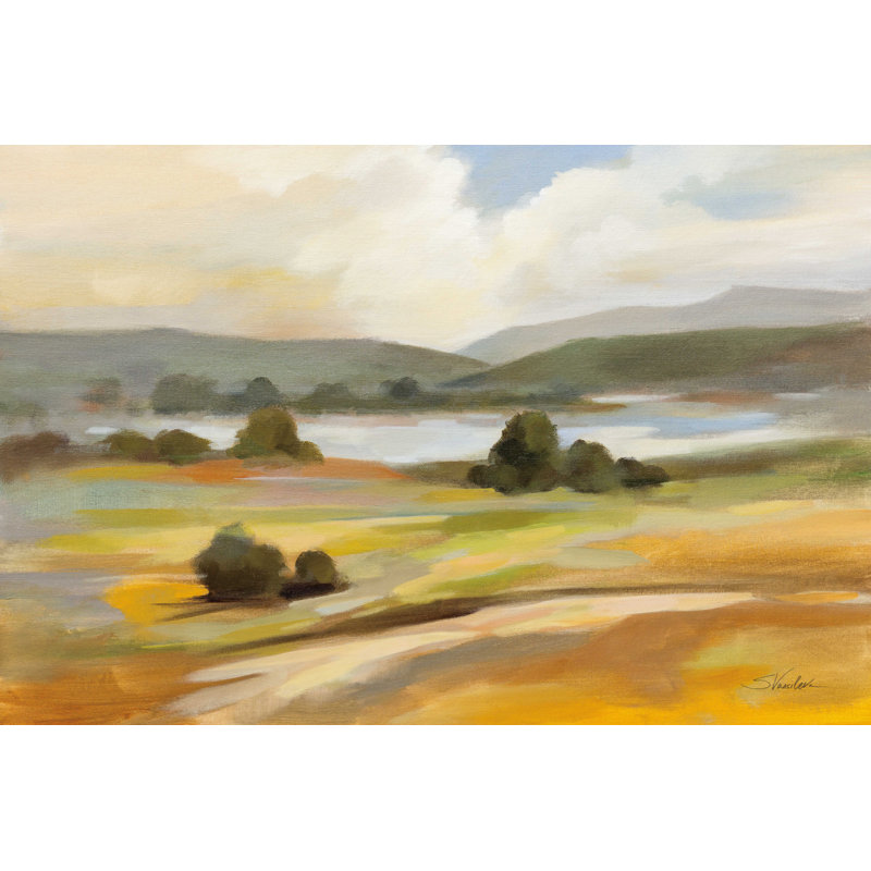 «Gowanus Tranquil Landscape», reproduction d'art sur toile tendue, H 8 po x l 12 po