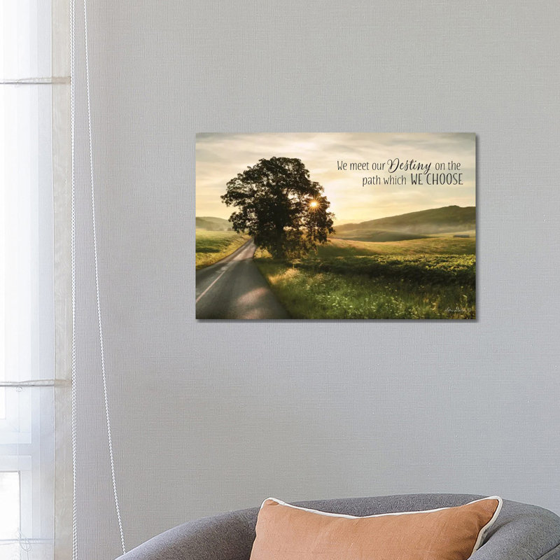 Destiny 1 Piece Wrapped Canvas Painting, 66.04 cm H x 45.72 cm W x 1.91 cm D
