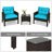 Earlville 2 - Person Patio Conversation Set with Cushions-1007490930