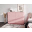 Commode à 6 tiroirs de 118 cm (46,5 pouces) au design ondulé sans poignées, meuble de rangement moderne pour chambre à coucher-828167854