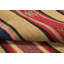 Tapis rayé en laine 6 x 8