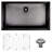 Undermount Kitchen Sink With Sink Grid