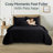 Oxford Microfiber Embossed Lightweight Comforter Set with Pillow Shams-126056578-126056581