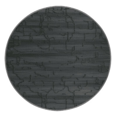 Tapis abstrait gris lavable à la machine