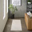 Central Park West Power Loom Polyester Abstract Area Rug in Ivory/Cream-778444440-792998762