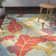 Emrick Hand Hooked Wool Floral Rug