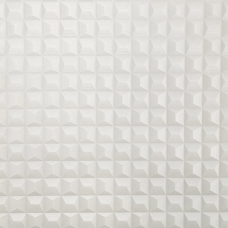 Romero 10m x 53cm Wallpaper Roll, White