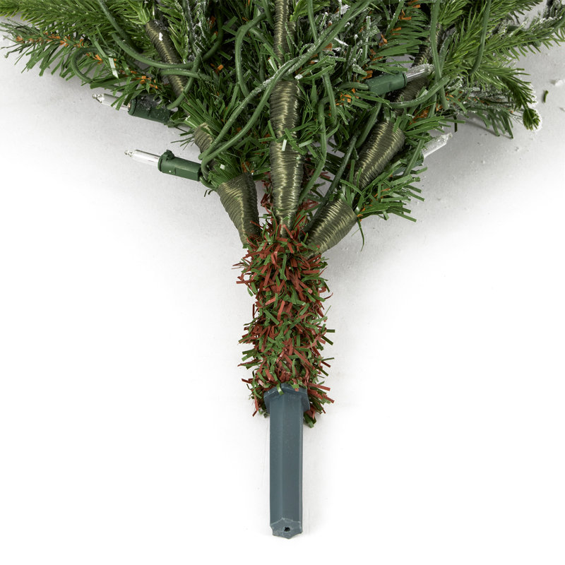 Easy Set-Up Lighted Fir Christmas Tree