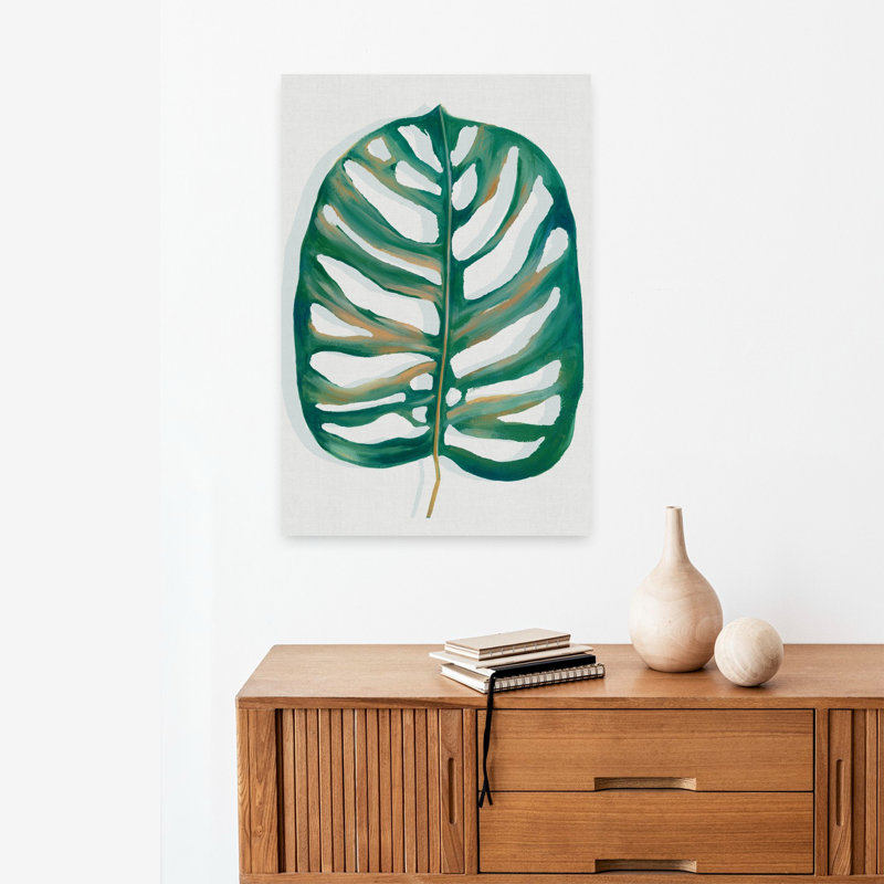 Art moderne tropical tropique I, H 24 po x l 16 po