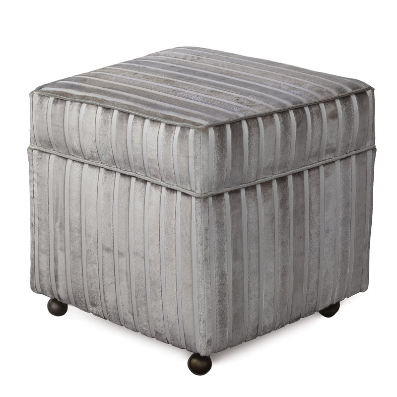 Vionnet Velvet Ottoman