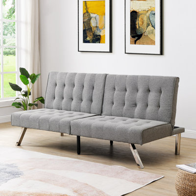 Canapé-lit futon convertible en bois