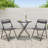 3-Piece Outdoor Folding Patio Bistro Set with Weather-Resistant Table-1047224492