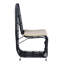 Chaise d'appoint à dossier en lattes-59762625