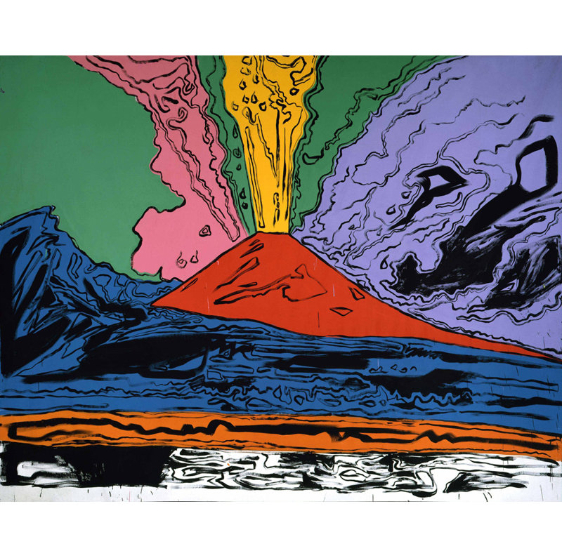Vesuvius, 28" H x 35" W