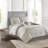 Ivory Cotton Reversible Comforter Set - 6 Piece-122940946