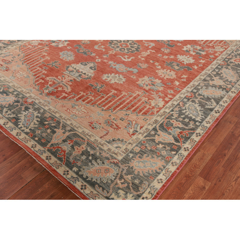 Vegetable Dye Oushak Turkish Area Rug 8x10