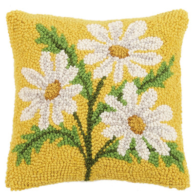  Coussin en laine Daisy