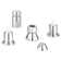 Atrio®Vertical Spray Bidet Faucet, Less Handles