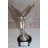 Rolls Royce Spirit of Ecstasy Small Bronze Statue - Mererid Flying Lady Sculpture, 9"L x 9"W x 14"H