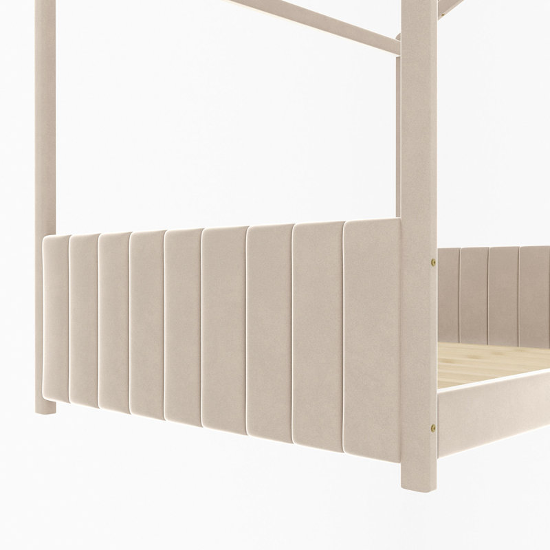 Lit en bois Velvet House