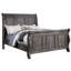 Lit de tête de lit gris, mobilier de chambre à coucher de style contemporain, design gris, transitionnel-1739876116