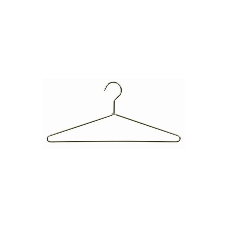 Cintre supérieur en métal pour costume / manteau, 100