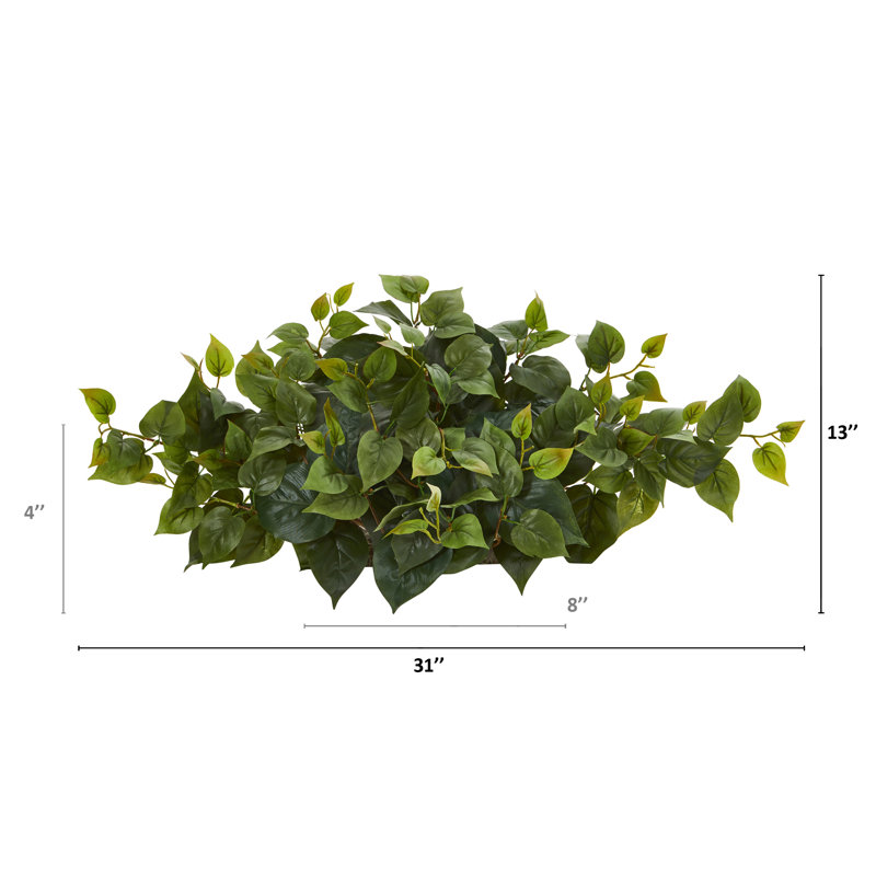 Philodendron plante artificielle 9 po