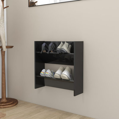 4 Pair Shoe Rack