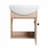 Wall Mounting Bathroom Vanity With Ceramic Sink
