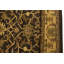 Tapis brun foncé traditionnel traditionnel 8X11