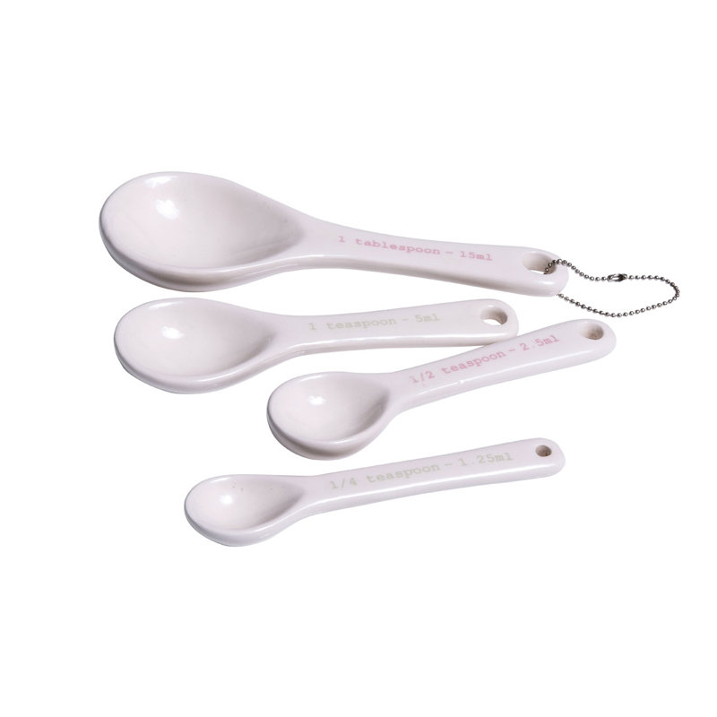 Malloy 4-Piece Dolomite Measuring Spoons Set