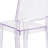 Bralynne Transparent Stackable Side Chair (Set of 4)