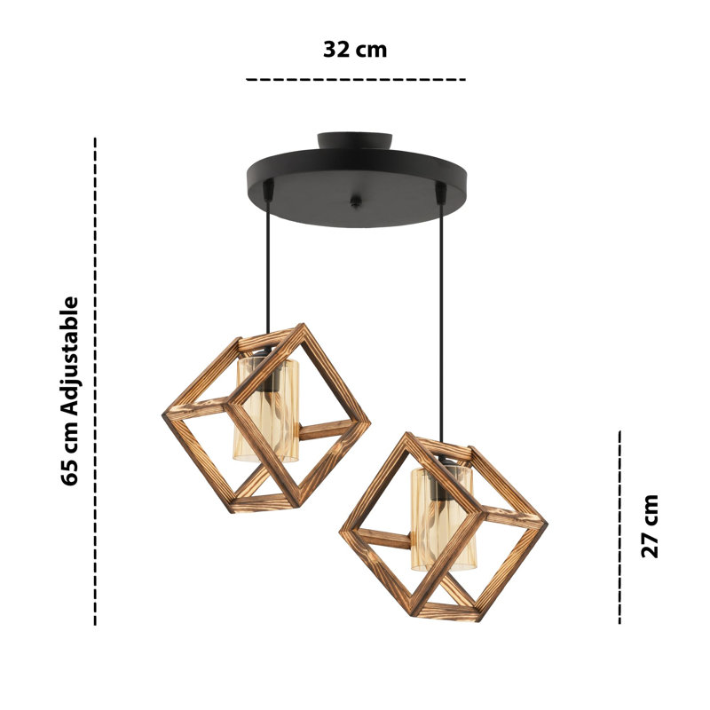 Lustre, Noir, Deux lumières