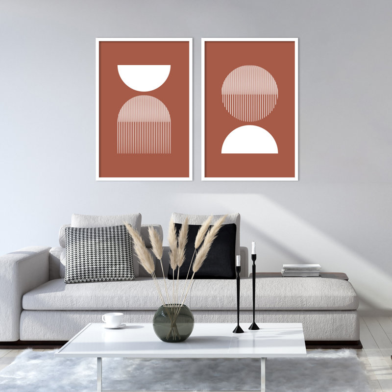 Mid 31 and 41 - 2 Piece by Jacob Goossen, 48" W x 33" H, Black