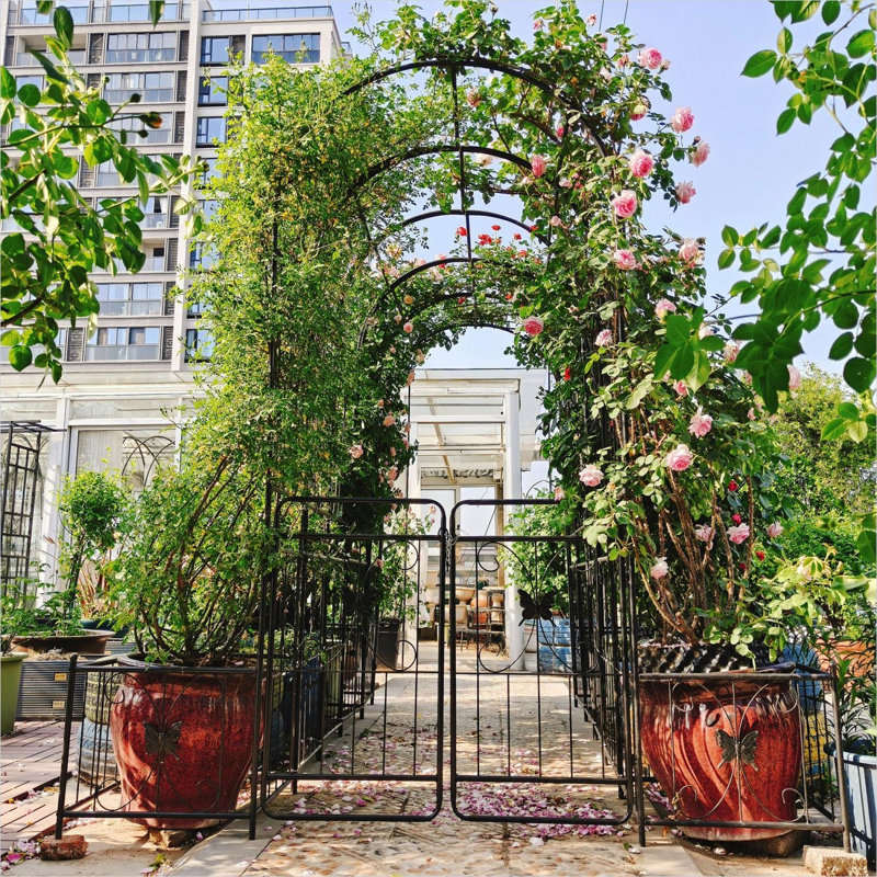 86.58 Ft. H x 79.5 Ft. W Galvanized Steel Gate with