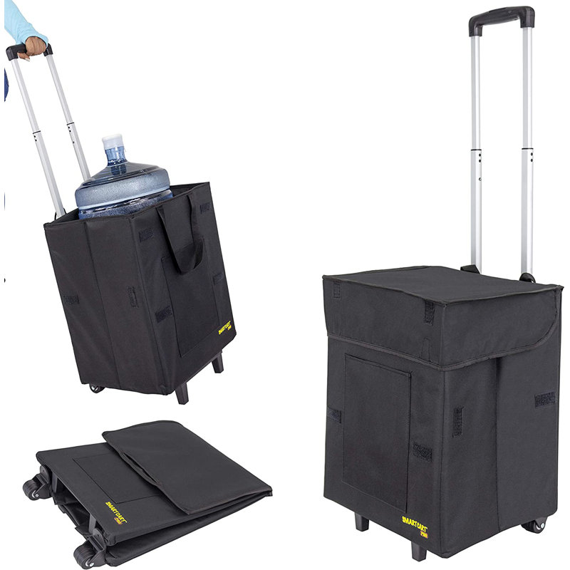 20'' H x 14'' W 0 Book Cart with Wheels
