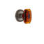 Grandeur Soleil Rosette Passage with Baguette Crystal Door Knob-33036486-33036488