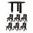 Select a high-end solid wood table set-108072031
