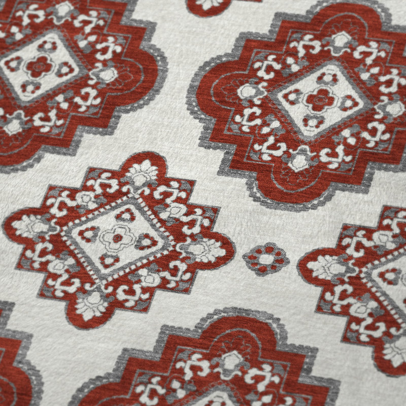 Jeté Sherpa ASB878 Addison, Rouge