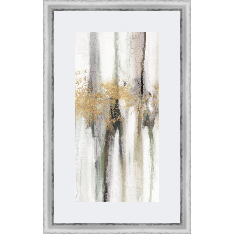 « chutes gold leaf ii », reproduction d’art encadrée