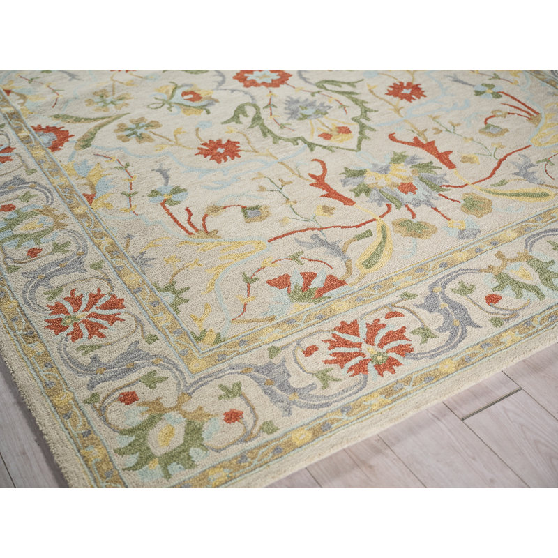 Newport hand-tufted New Zealand Wool Beige Area Rug, 8'X10'