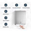 Distributeur de papier essuie-tout commercial en acier inoxydable