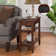 Carbin 24'' Tall End Table with 1 Drawer and Built in Outlets