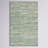 Devizes Haven Seafoam Wave Striped Handmade Wool Tufted Area Rug-398888151