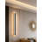 Upgraded 47.2 Inch Modern Outdoor Wall Light, Dimmable LED Linear Exterior Sconce With 3 CCT, IP65 Waterproof, Oval Design For Garage, Porch, And Entryway (2 Pack)