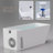 CASAINC All-in-One Ice Bath Cold Bathtub With Built-in Chiller & Heater