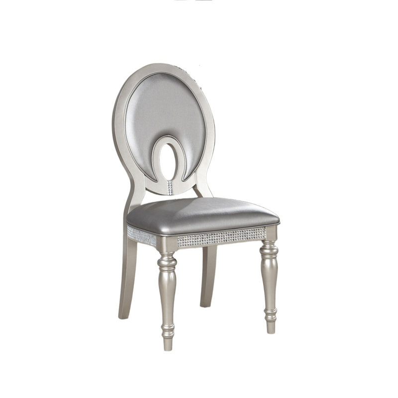 Ensemble de fauteuils d'appoint en similicuir 2 pièces