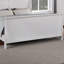 Moderne 1pc grand lit meubles de chambre à coucher lit-bateau tête de lit design contreplaqué 1pc cadre de lit blanc-1073123454-1073123451